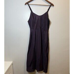 The Snip It Slip Dress Lingerie Vintage Plum Purple Size 40  *FLAWS*